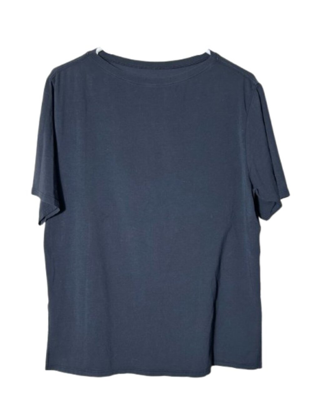 Lululemon gray boatneck boxy lightweight short sleeve tee womens L